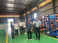 蘆溪水務(wù)總經(jīng)理劉慈華，易總監(jiān)等蒞臨我司參觀交流并指導(dǎo)工作